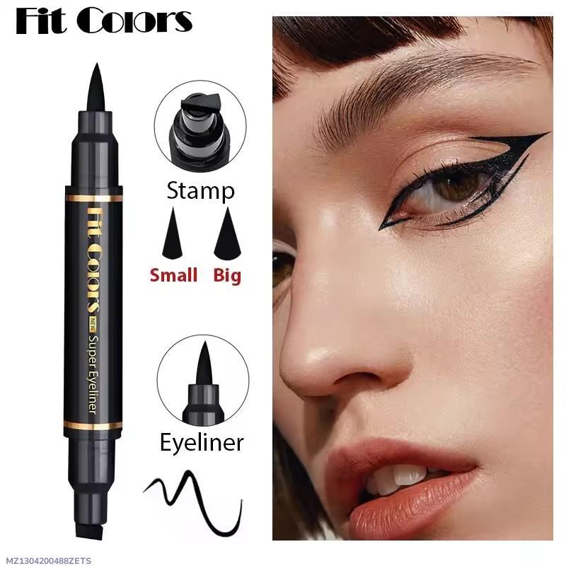 Waterproof Eyeliner Black Dual Tip Applicator