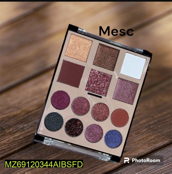 12 Shade Matte & Glitter Eyeshadow Kit for Pakistani Bridesmaids