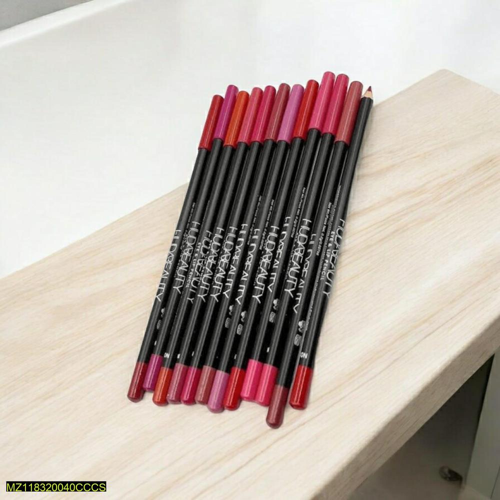Matte Lip Pencils 12 Shades Long Lasting Pakistani Makeup