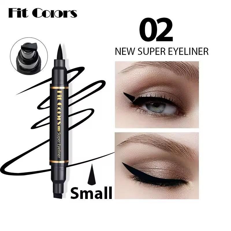Waterproof Eyeliner Black Dual Tip Applicator