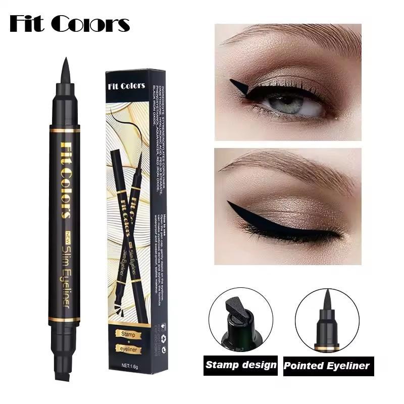 Waterproof Eyeliner Black Dual Tip Applicator