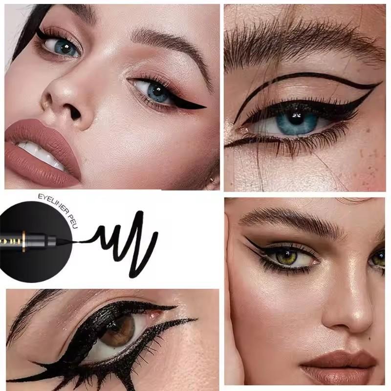Waterproof Eyeliner Black Dual Tip Applicator