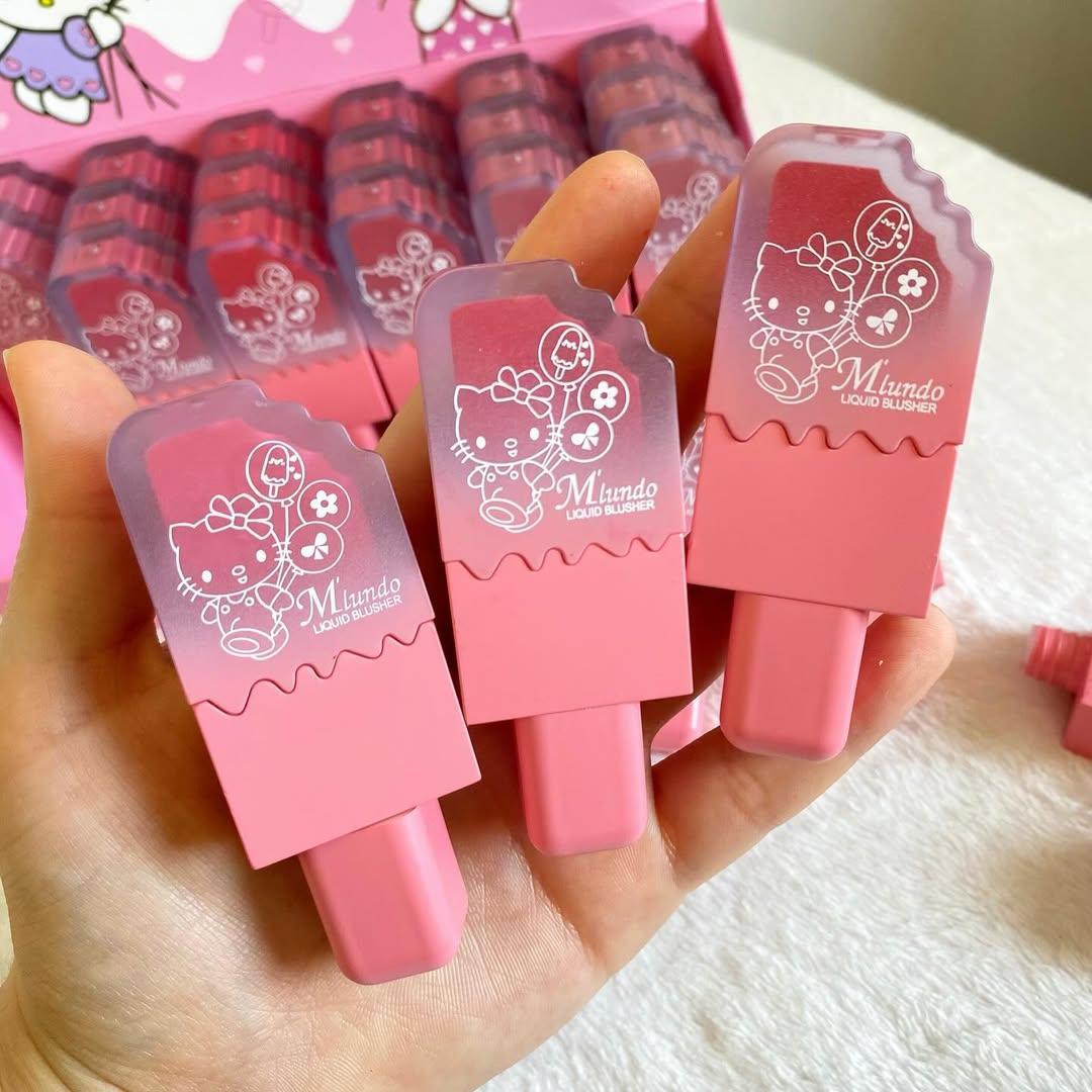 Long Lasting Liquid Blush Pink Hello Kitty 3 Pack