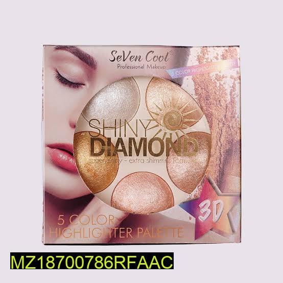 5-in-1 Highlighter Palette for Pakistani Shoppers