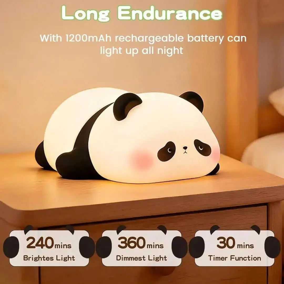 Rechargeable panda Table Lamp