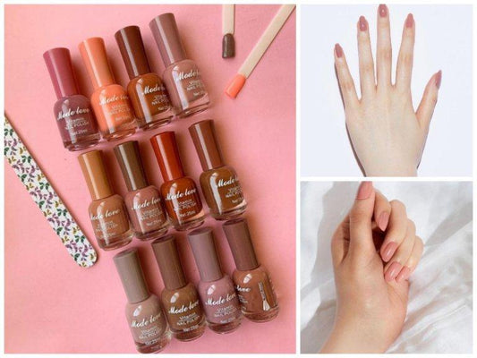 Nude Nail Polish Set