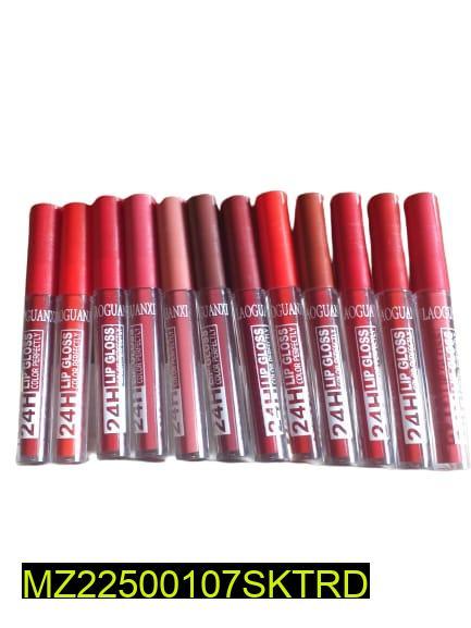 Matte Lip Gloss Waterproof Long Lasting Pink Shades