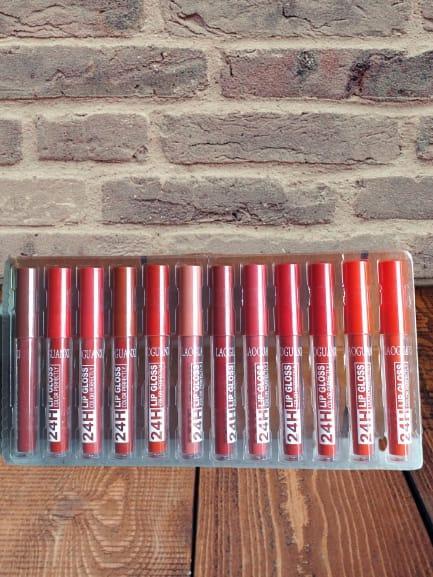 Matte Lip Gloss Waterproof Long Lasting Pink Shades