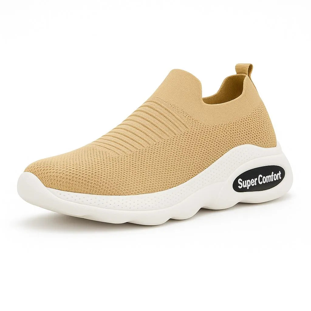 Men's Beige EVA Casual Skechers Sneakers Sizes 39-45