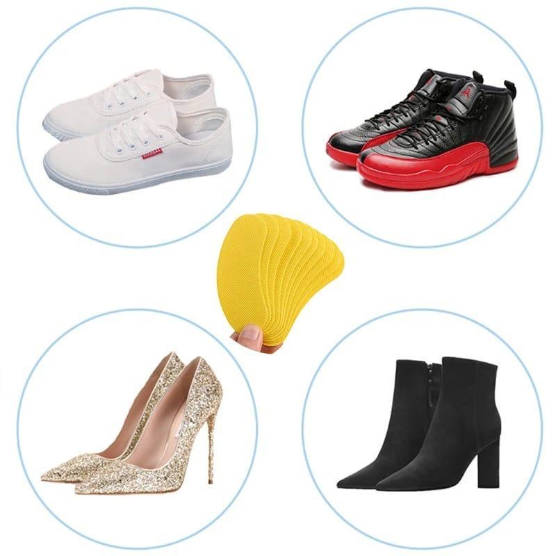 10 Pcs Lemon Scented Foot Odor Stickers for Shoes