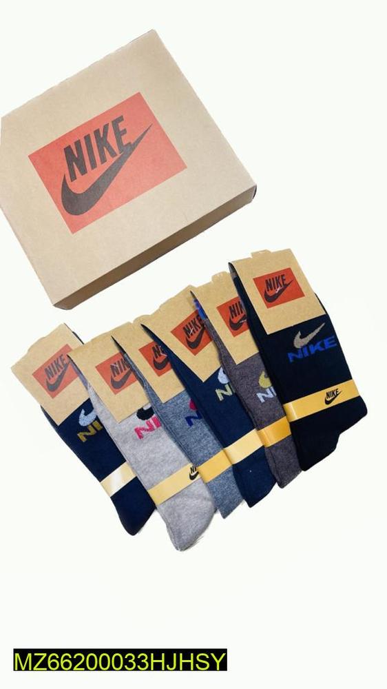 Men Cotton Crew Socks Pack of 3 Nike