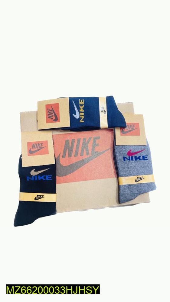 Men Cotton Crew Socks Pack of 3 Nike
